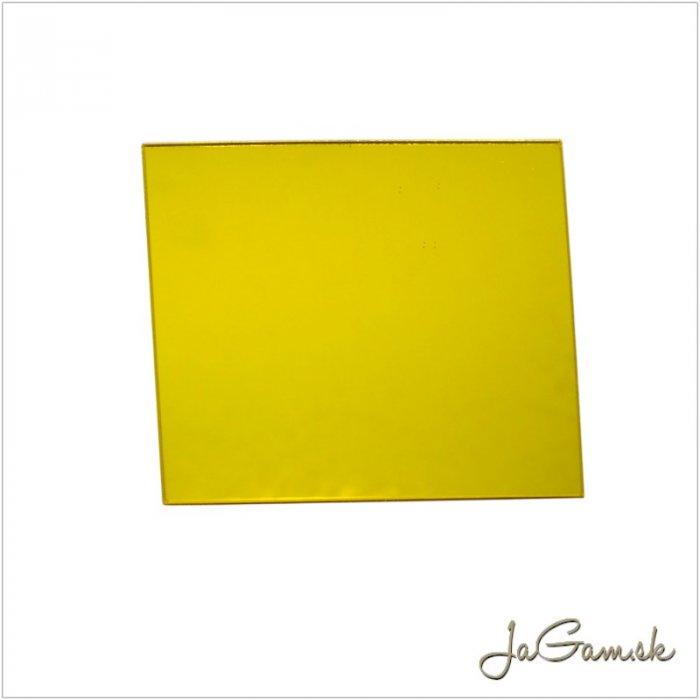 Zrkadlové plexisklo 3mm zlaté 90x60cm(auacr01)